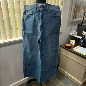 Joe's Jeans Blue Flare Wide Leg Denim